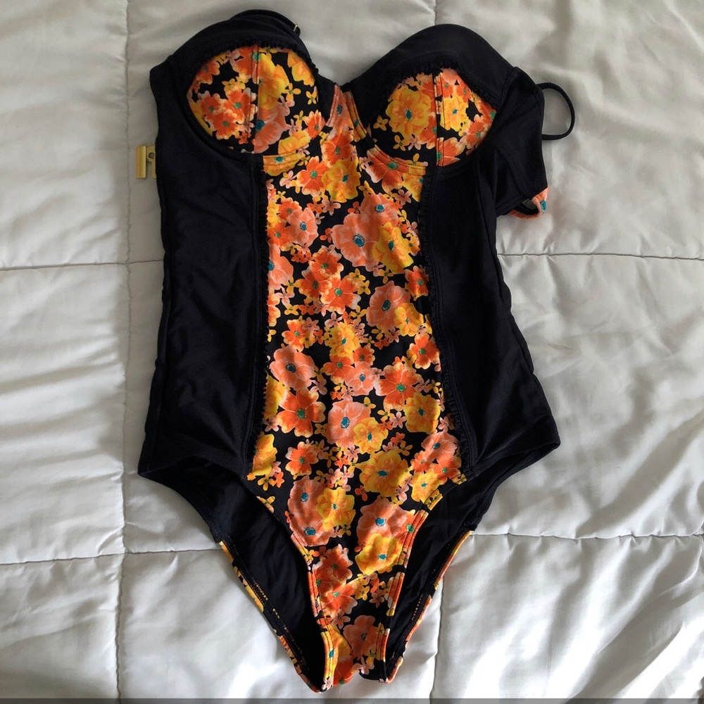MinkPink Floral One Piece Swimsuit